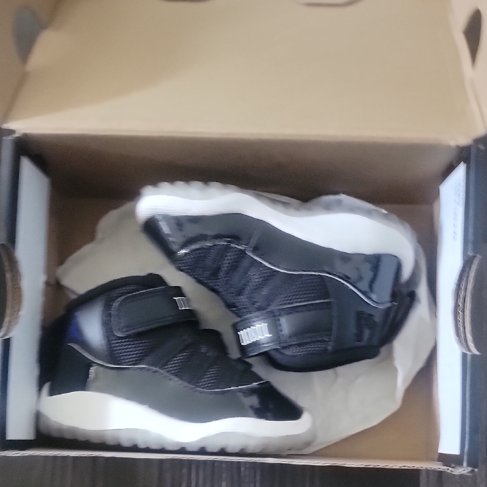 Nike Air Jordan 11 Retro TD Space Jam Toddler Size 4c